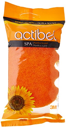 ACTIBEL esponja de baño spa doble accion suave bolsa 1 ud