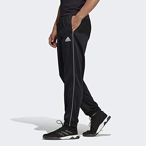 adidas CORE18 PES PNT Pants, Hombre, Negro/Blanco, M