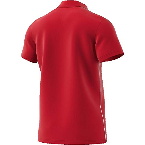 Adidas CORE18 POLO Polo shirt, Hombre, Power Red/ White, 3XL