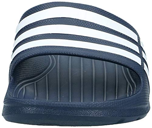 adidas Duramo Slide Chanclas Unisex, Azul (New Navy/White/New Navy), 39 EU (6 UK)