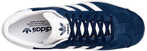 adidas Gazelle, Zapatillas de deporte Unisex Adulto, Varios colores (Collegiate Navy/White/Gold Metalic), 43 1/3 EU