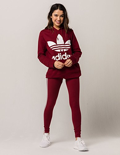 adidas Originals Women's 3-Stripes Leggings, Collegiate Burgundy, X-Small