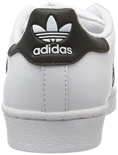 adidas Superstar J, Unisex niños, Blanco (Cloud White/Core Black/Cloud White 000), 38 2/3 EU