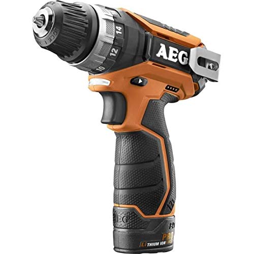 AEG BS12C2 LI-152B Negro, Naranja 1500 RPM - Destornillador (1500 RPM, Batería, Ión de litio, 1,1 kg)