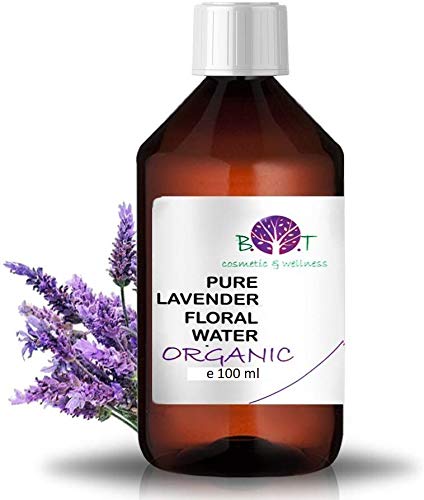 Agua Floral Puro Ecológico Hidrolato de Lavanda ORGÁNICO Piel Sensible/Piel Madura 100 ml