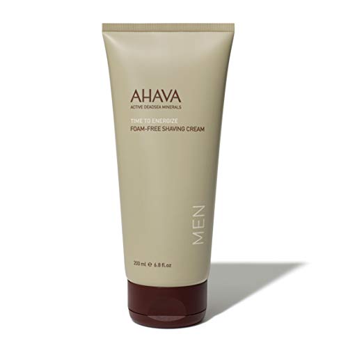 AHAVA Time To Energize Crema De Afeitar Sin Espuma, 200 ml