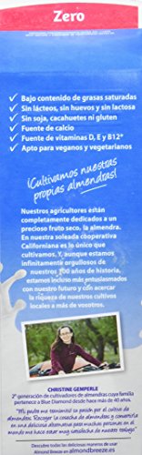 Almond Breeze Bebida de Almendra Zero - Paquete de 6 x 1000 ml - Total: 6000 ml