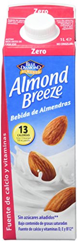 Almond Breeze Bebida de Almendra Zero - Paquete de 6 x 1000 ml - Total: 6000 ml