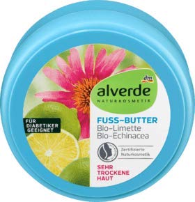 alverde Natural cosmético fußbutter cal Echinacea, 1 x 200 ml