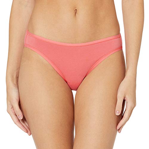 Amazon Essentials 6-Pack Cotton Bikini Braguitas, Pretty Pops, XXL