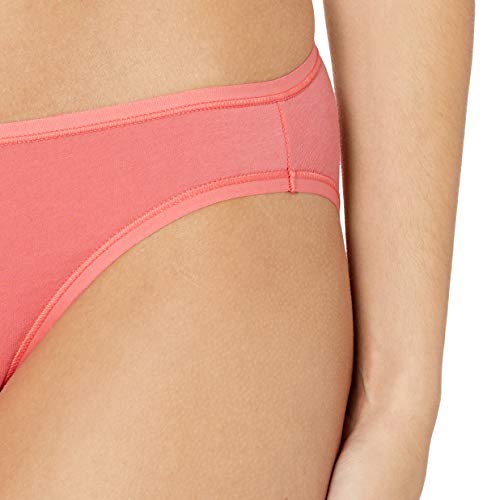 Amazon Essentials 6-Pack Cotton Bikini Braguitas, Pretty Pops, XXL