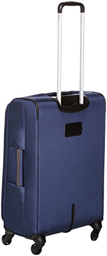 AmazonBasics - Maleta blanda con ruedas giratorias, 64 cm, Azul marino