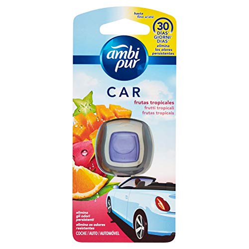 Ambi Pur Car Ambientador Desechable Fruta Tropical - 125 gr