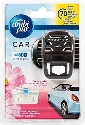 Ambi Pur Car Flores y Brisa Difusor y Fragancia para Ambientador - 7 ml