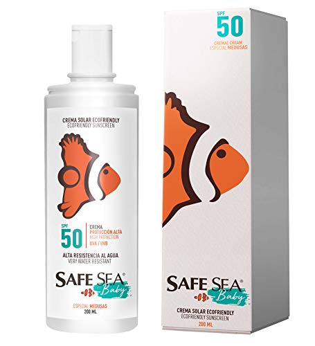 American Crew 7290006761989 Safe Sea Baby Crema Solar Especial Medusas SPF50-200 ml