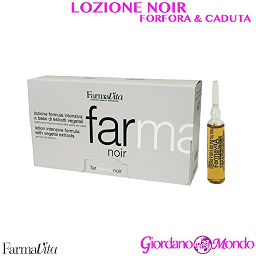 Ampollas Noir pelo FARMAVITA forfora y caída 8 ml