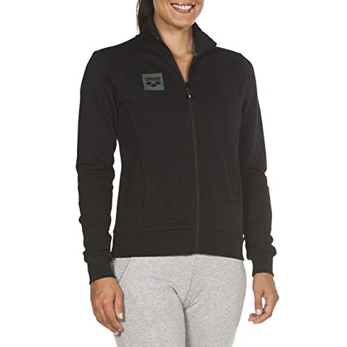 ARENA W Essential F/Z Jacket Chaqueta, Mujer, Black, XS