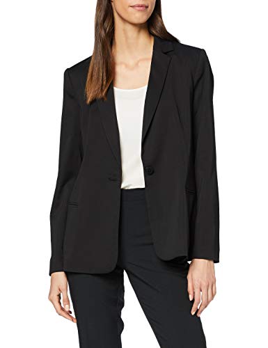 Armani Exchange Armani Blazer Chaqueta de Traje, Negro (Black 1200), 36 (Talla del Fabricante: 0) para Mujer