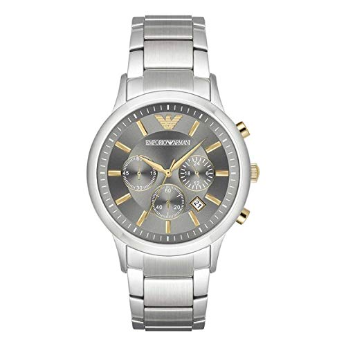 Armani Reloj Analog-Digital para Mens de Automatic con Correa en Cloth S0316143