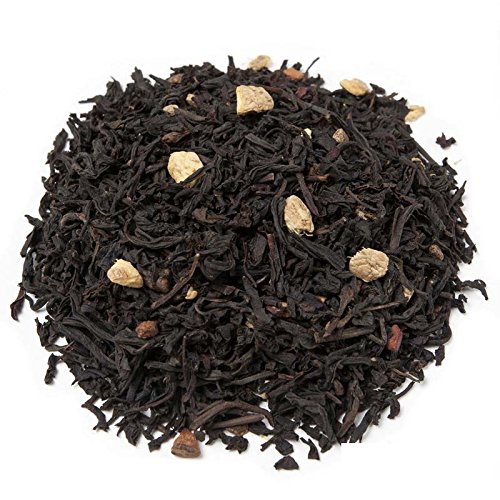 Aromas de Té - Té Negro Pakistan con Clavo Canela Cardámomo Vainilla Jengibre Aromas Naturales Digestivo Anti-inflamatorio sabor picante y fresco, 100 gr