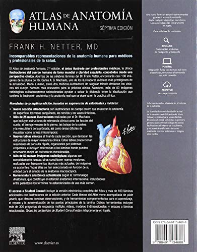 Atlas de anatomía humana - 7ª Edición