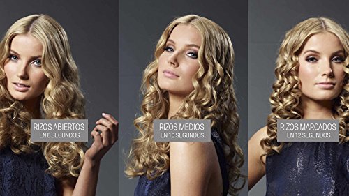 BaByliss Curl Secret C1200E - Rizador automático, función iónica, 2 temperaturas, color gris