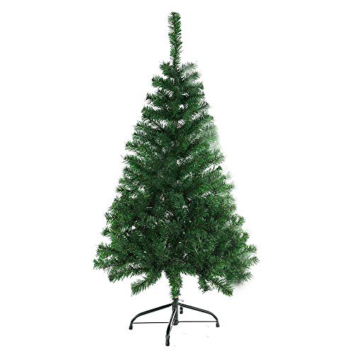 BAFYLIN Árbol Navideño PVC Ignífugo Decoración Navideña Artificial Árboles de Abeto (Verde, 120CM)