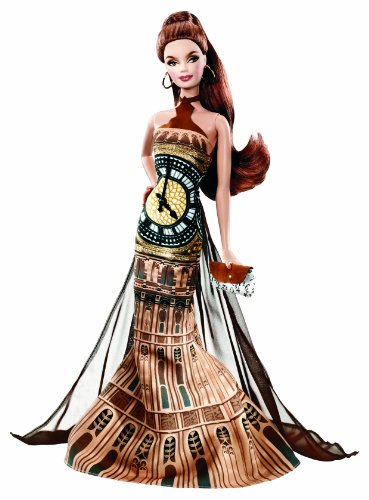 Barbie Doll of the World Landmark Collection Big Ben (Pink Label)