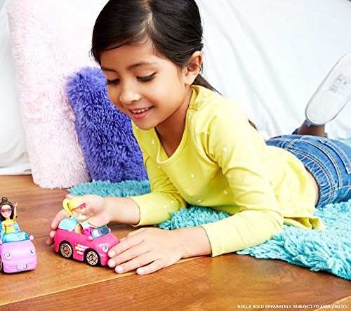 Barbie On The Go Pink Car and Doll - Muñecas, Femenino, Chica, 4 año(s),, Ampolla