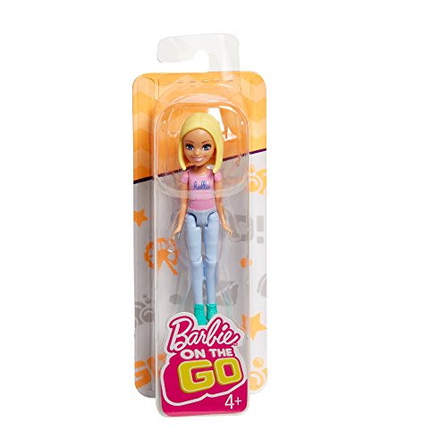 Barbie On The Go Pink Fashion Doll - Muñecas (Multicolor, Femenino, Chica, 4 año(s), 101,6 mm, 1 pieza(s)) , color/modelo surtido