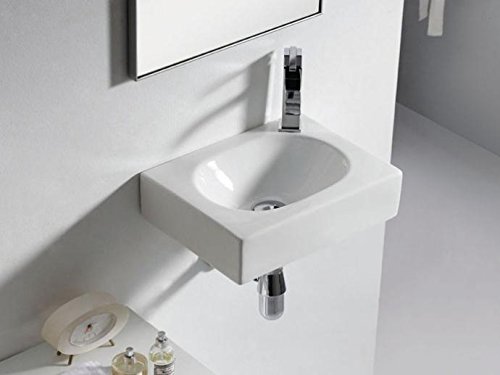 Bathco - Lavabo Bathco Pequeño Ice B Sobre Encimera 400X300X100