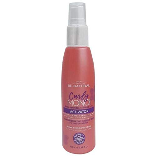 Be Natural - Activador de Rizos Definidos Curly Monoi, 100 ml