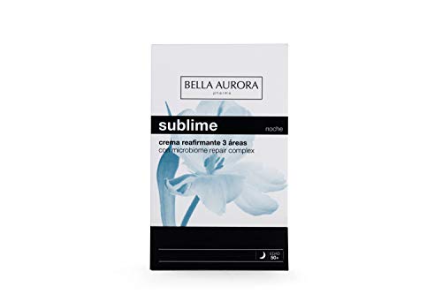 Bella Aurora Crema Anti-Edad de Noche Regeneradora de la Piel Sublime 50 ml, Color Azul