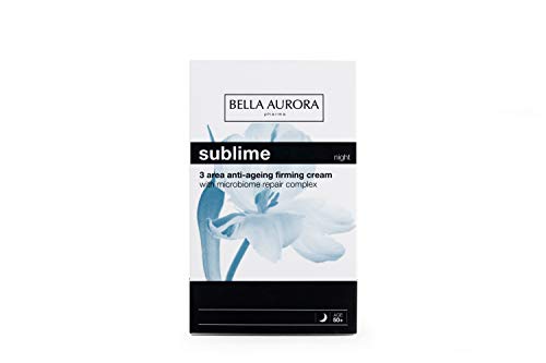 Bella Aurora Crema Anti-Edad de Noche Regeneradora de la Piel Sublime 50 ml, Color Azul