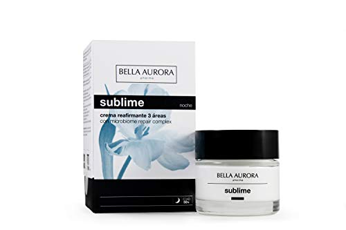 Bella Aurora Crema Anti-Edad de Noche Regeneradora de la Piel Sublime 50 ml, Color Azul