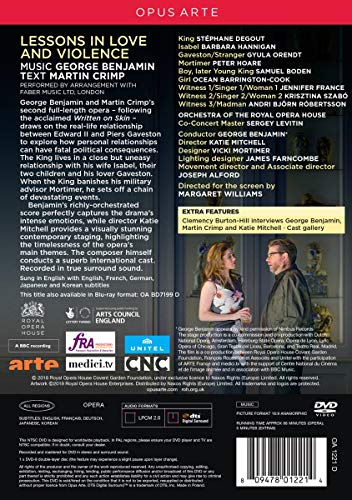 Benjamin, G.: Lessons in Love and Violence [Opera] (Royal Opera House, 2018) (NTSC) [DVD]