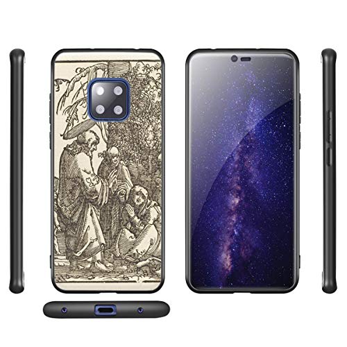 Berkin Arts Albrecht Altdorfer para el Caso del Huawei Mate 20 Pro/Estuche para teléfono móvil de Bellas Artes/Impresión Giclee UV en la Cubierta del(Cristo Si congeda da Maria Prima Della Passione)