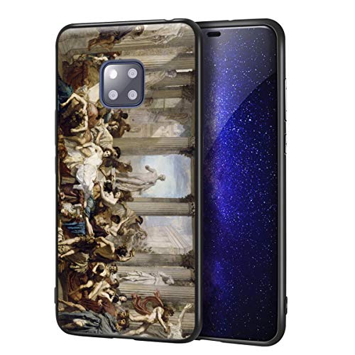 Berkin Arts Thomas Couture para el Caso del Huawei Mate 20 Pro/Estuche para teléfono móvil de Bellas Artes/Impresión Giclee UV en la Cubierta del(Il Romans of The Decadence)