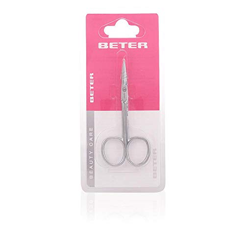 Beter Tijeras Manicura Pieles Curva Cromada - 125 gr