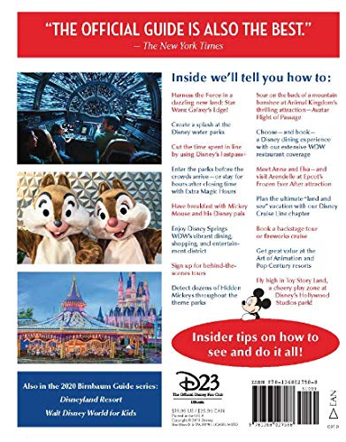 Birnbaum's 2020 Walt Disney World: The Official Guide (Birnbaum's Walt Disney World) [Idioma Inglés] (Birnbaum Guides 2020)