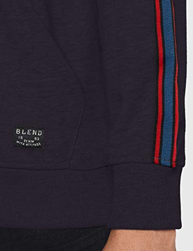 BLEND 20708689 Sudadera, Azul (Dark Navy Blue 74645), M para Hombre