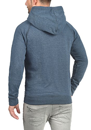 BLEND Speedy - Sudadera con cremallera para Hombre, tamaño:M;color:Ensign Blue (70260)