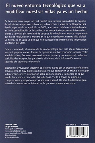 Blockchain: la revolución industrial de internet (Sin colección)