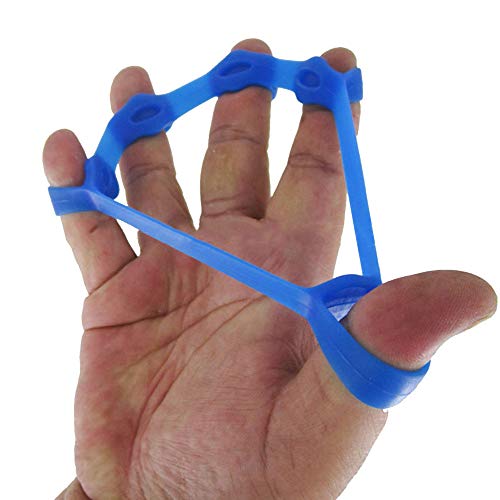 Boolavard - Juego de 3 extensores de mano para ejercitar el dedo y fortalecer el entrenamiento de fuerza, para artritis, túnel carpiano, ejercicio, guitarra y escalada de rocas