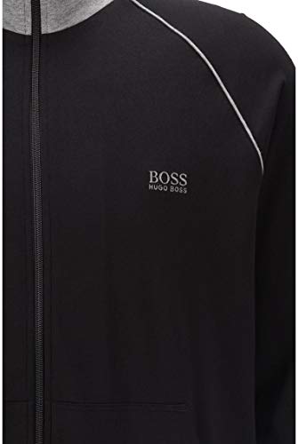 BOSS Mix&Match Jacket Z Sudadera, Negro (Black 1), XX-Large para Hombre