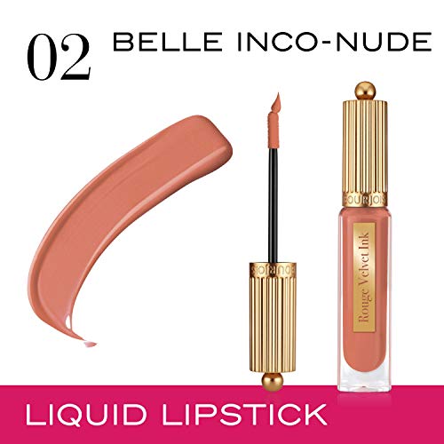 Bourjois Velvet Ink Lip, Labial Liquido, Tono 002 30 g