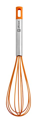 BRA Efficient Batidora de Cocina, Acero INOX, Nailon y Silicona, Naranja, 31 cm