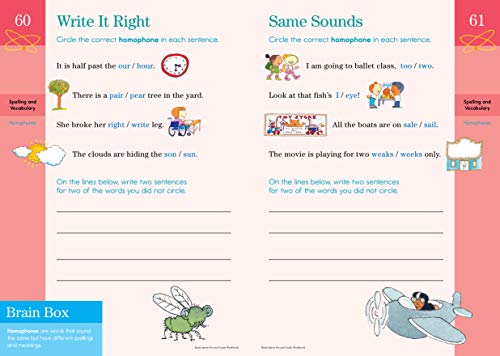 Brain Quest Workbook: Grade 2 [With Stickers] [Idioma Inglés]