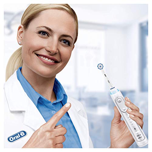 Braun Oral-B 4210201316947 Sensitive Clean - Cabezales para cepillo de dientes eléctrico (tecnología de cerdas ultrafinas, limpieza más suave, 5 unidades)