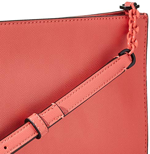 Calvin Klein - Ck Signature Ew Crossbody, Bolsos bandolera Mujer, Rojo (Coral), 1x1x1 cm (W x H L)